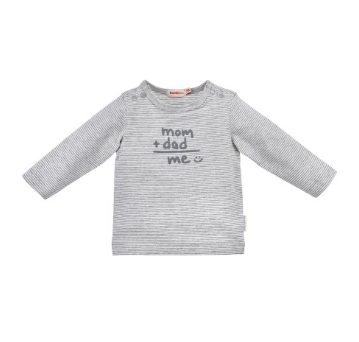 Baby Jungen T-Shirt Langarm Mom and Dad